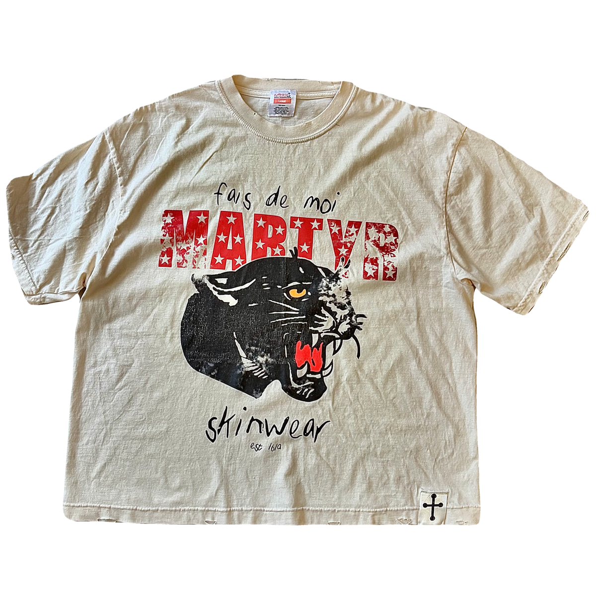 “MARTYR” Black Panther Tee